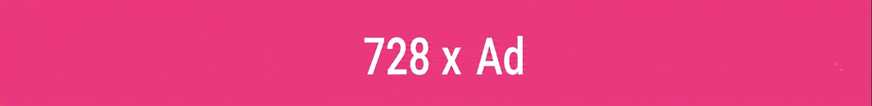 728*90 Ad One-P