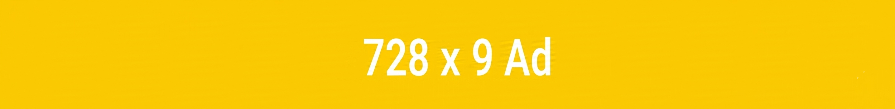 728*90 Ad One-Y