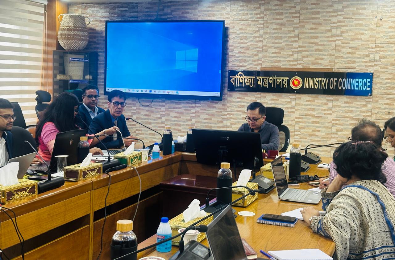 বাণিজ্য ও অর্থনৈতিক বিশ্লেষণে এআই ব্যবহার নিয়ে বাণিজ্য মন্ত্রণালয়ে প্রশিক্ষণ