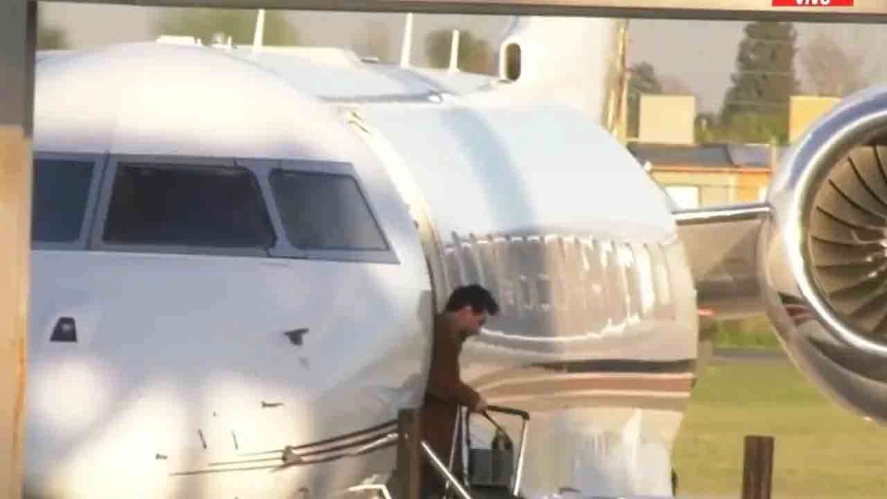 Messi returns home 'ahead of final match'