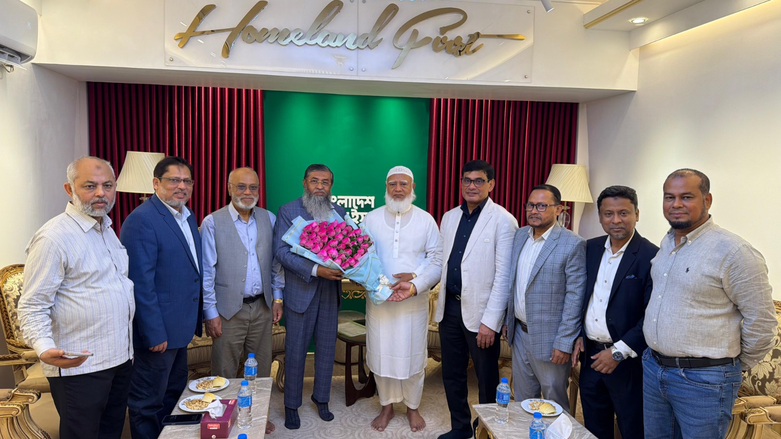 বিরোধীদলীয় নেতার সঙ্গে বিকেএমইএ প্রতিনিধি দলের বৈঠক