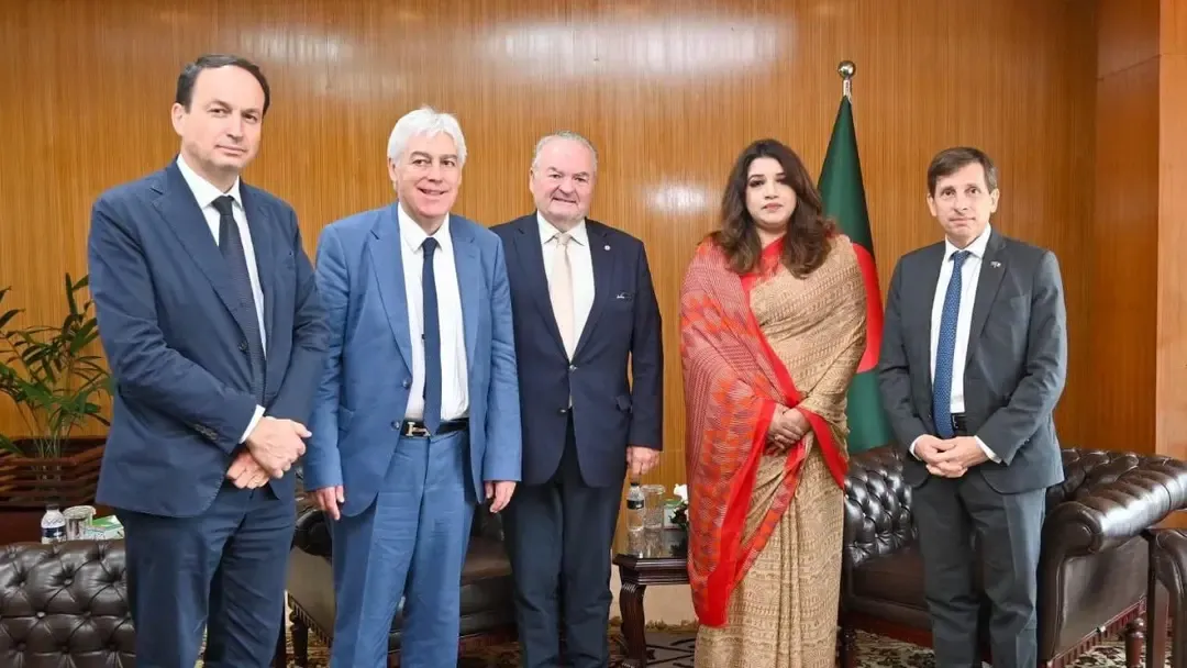 Meeting of three French senators with State Minister for Foreign Affairs