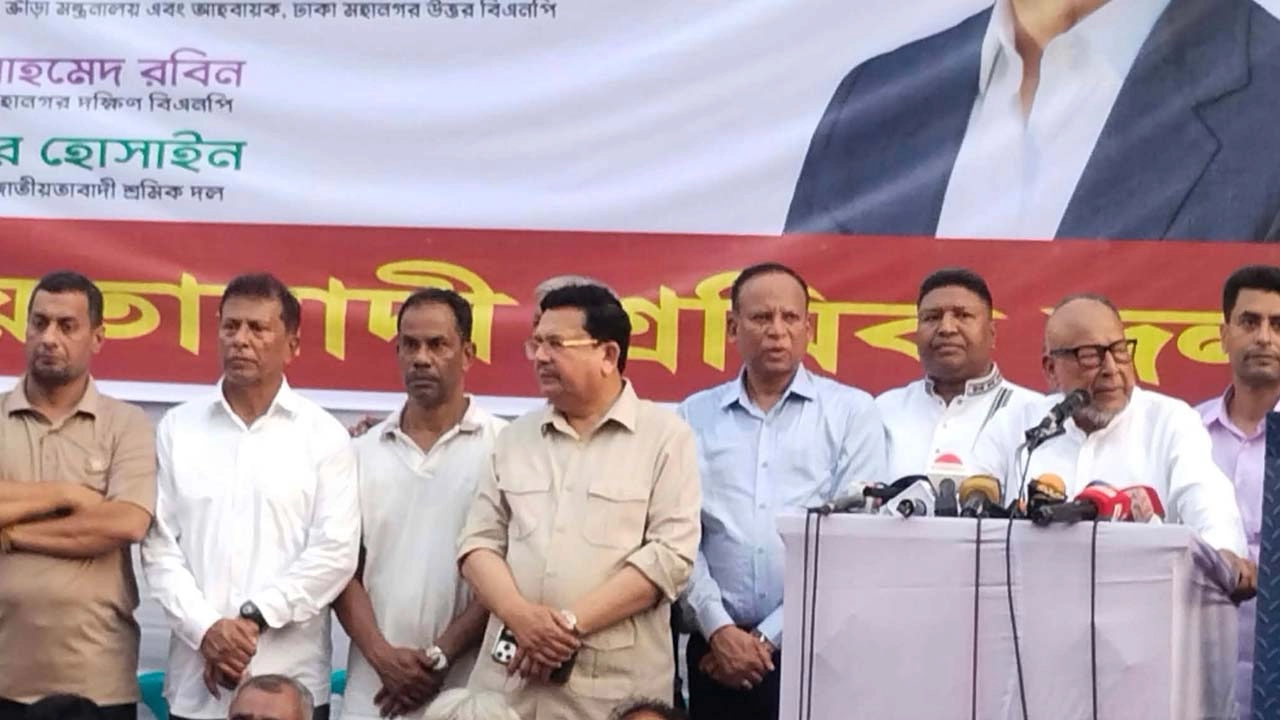 চাঁদাবাজি-দখলদারির সঙ্গে বিএনপির কর্মীরা জড়িত নয়: নজরুল ইসলাম খান