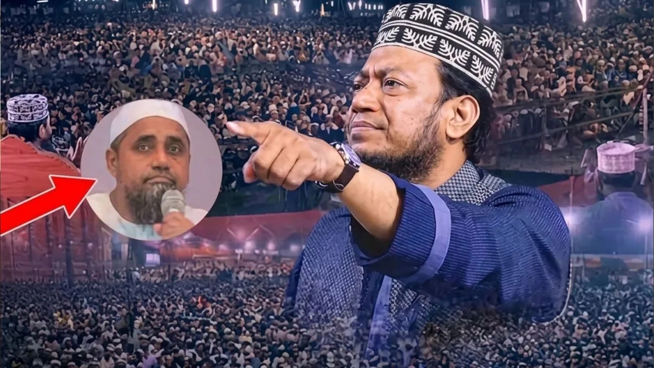খতিব আবদুল মালেককে ‘বাতিলের পা-চাটা গোলাম’ বললেন আমির হামজা