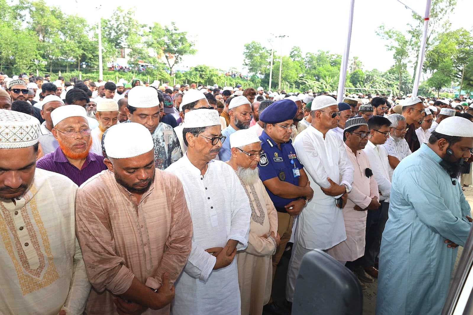 Janaza held for mother of Fisheries, Livestock and Agriculture Minister