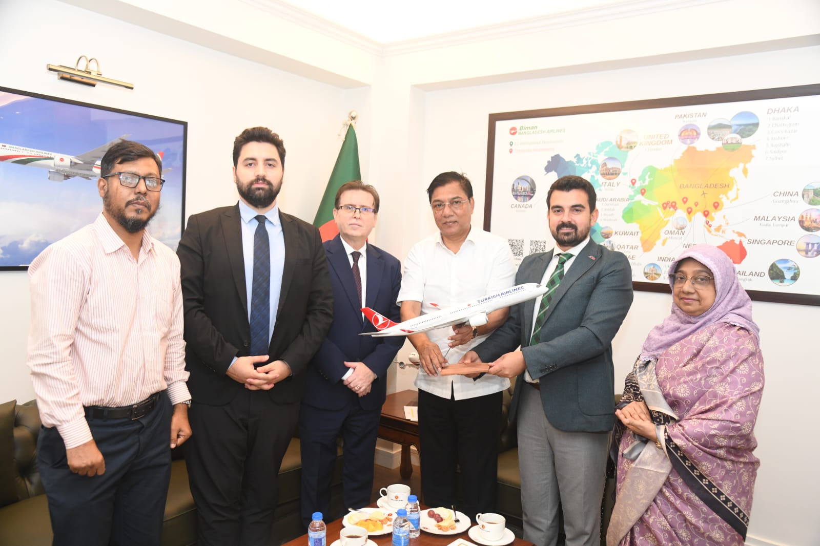 Call to increase cooperation between Bangladesh and Turkey in aviation and tourism sectors