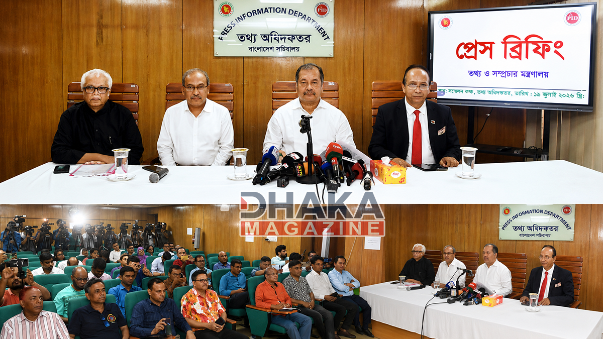 বিশ্বকাপ ২০২৬ সম্প্রচারে সরকারের খরচ প্রায় শূন্য; গত বিশ্বকাপে মধ্যস্বত্বভোগীর মাধ্যমে লেনদেন হয়েছিল প্রায় ১৪০ কোটি টাকা: তথ্যমন্ত্রী
