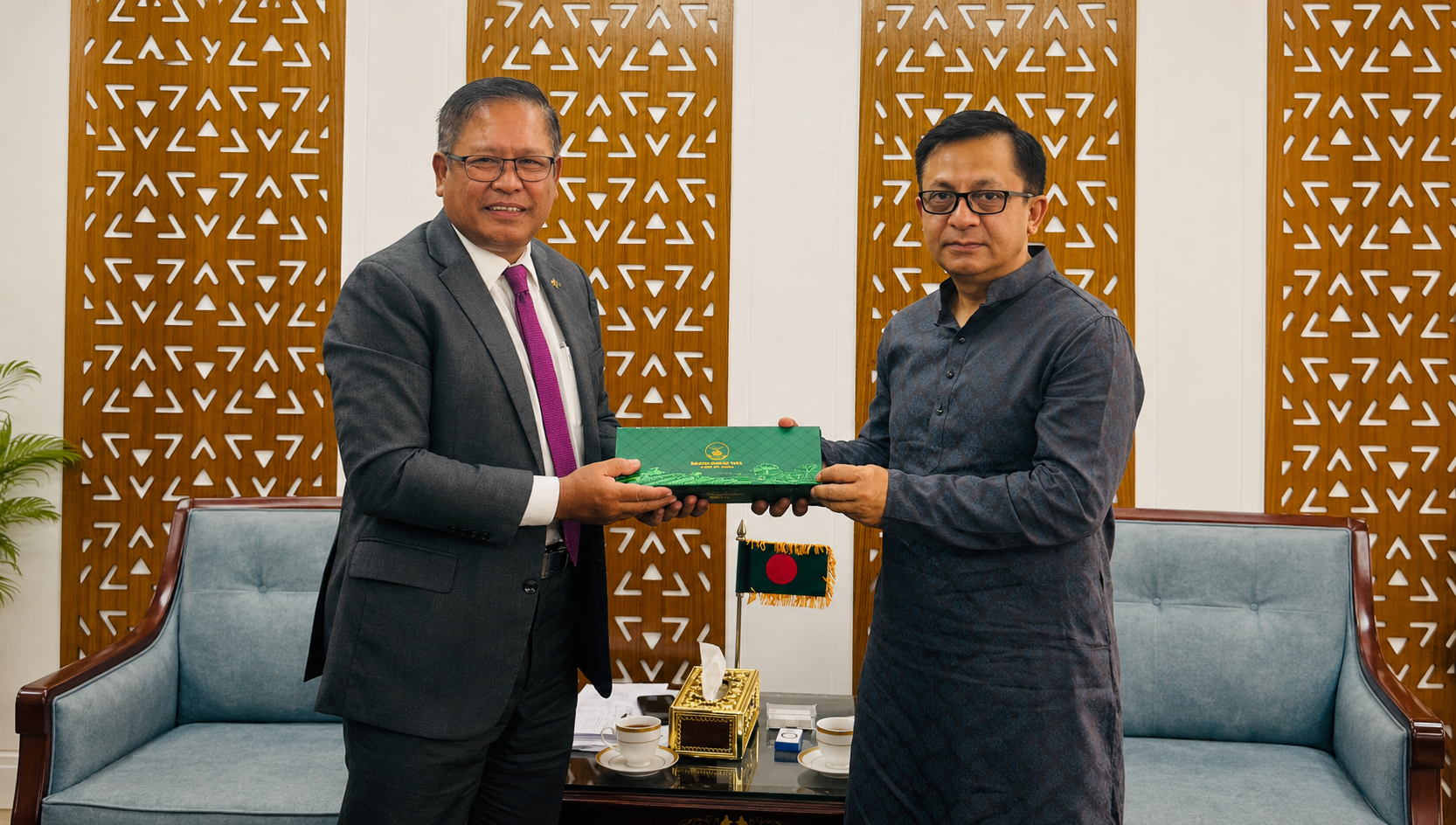 দ্বিপাক্ষিক বাণিজ্য বৃদ্ধি ও রোহিঙ্গা প্রত্যাবাসন নিয়ে আলোচনা