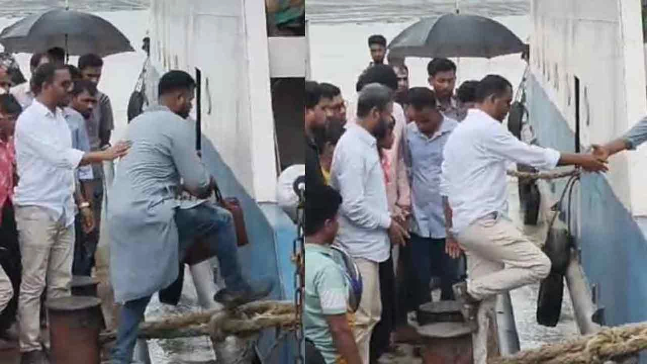 এমপি হান্নান মাসউদের জন্য মাঝনদী থেকে ঘাটে ফিরল ফেরি, ক্ষোভ যাত্রীদের