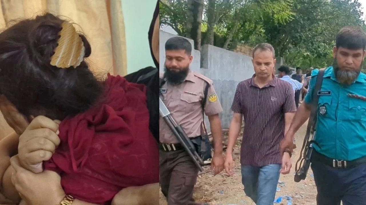 রাজশাহীর ফ্ল্যাট থেকে নারীসহ ওসি আটক, ভিডিও ছড়িয়ে পড়েছে