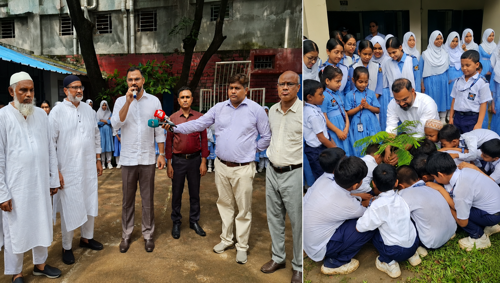 State Minister for Youth and Sports Aminul Haque Urges: Plant a Tree at Every Home