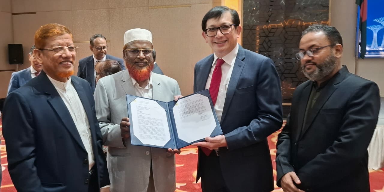 সিঙ্গাপুরের জাতীয় দিবসের সংবর্ধনায় জামায়াত নেতৃবৃন্দ