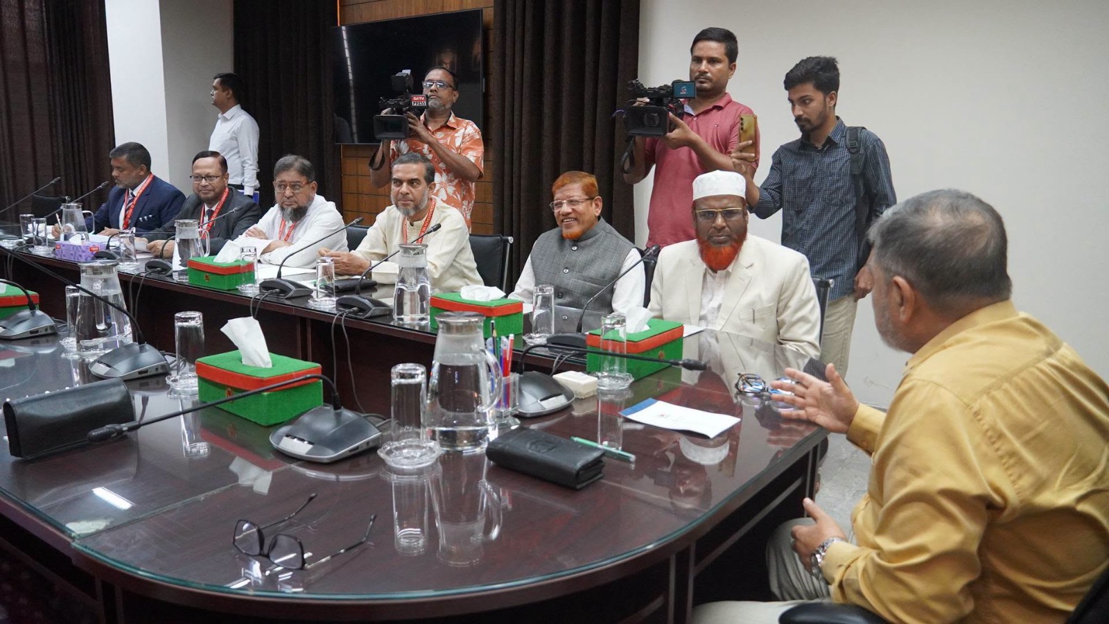 Meeting of Jamaat leaders with Election Commission