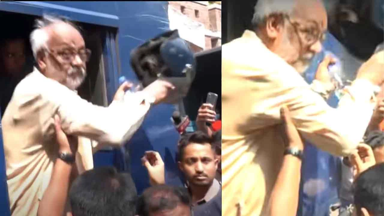 ‘আমি আওয়ামী লীগ না’ বলে হেলমেট ছুড়ে ফেললেন জামায়াত নেতা