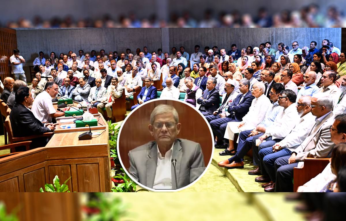 Mirza Fakhrul wept repeatedly during farewell speech