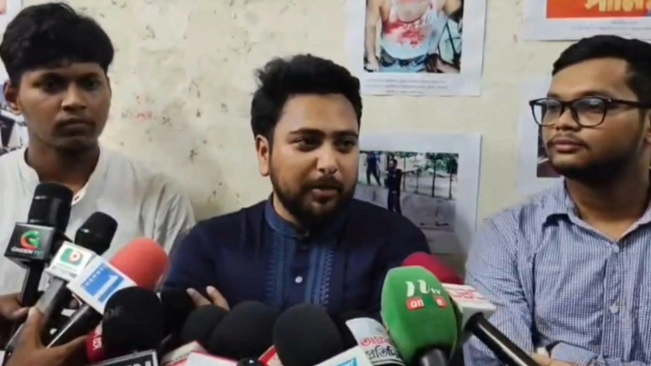 Current government came to power in collusion with Awami League: Nahid Islam