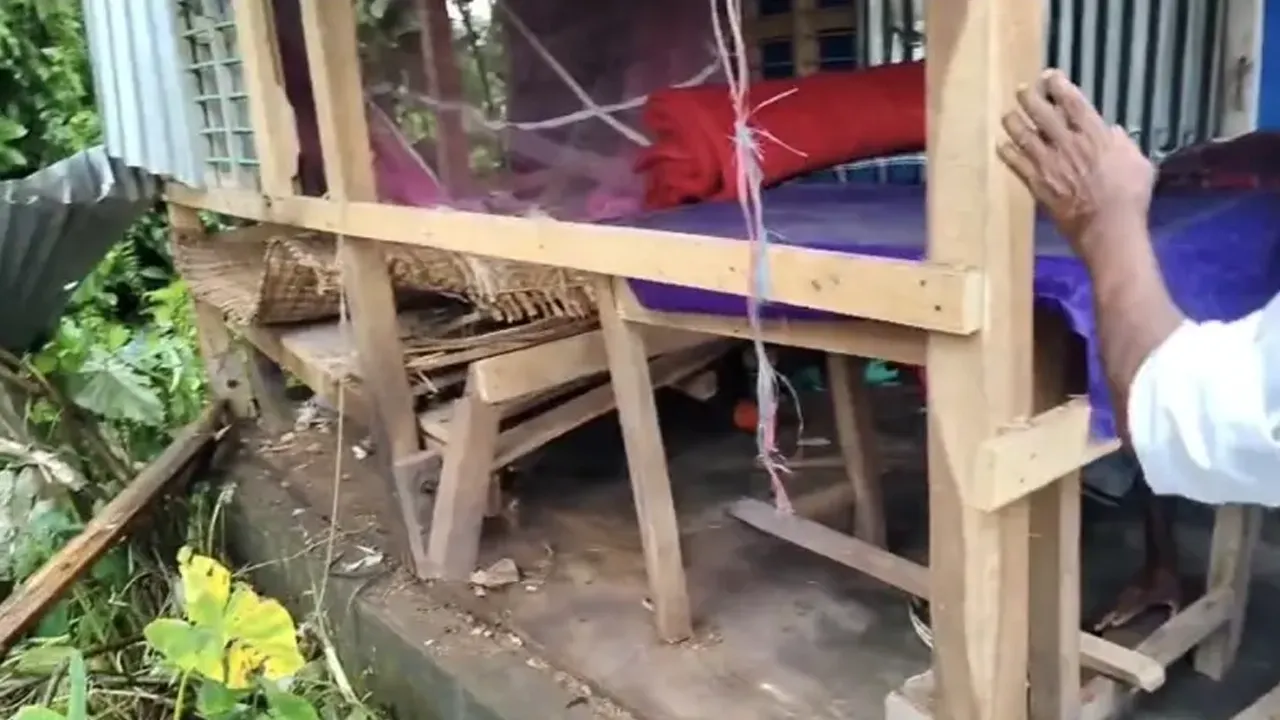 Explosion at mosque imam's room, tin fence blown off