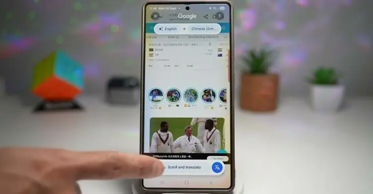 Google’s new feature will translate as you scroll on your phone