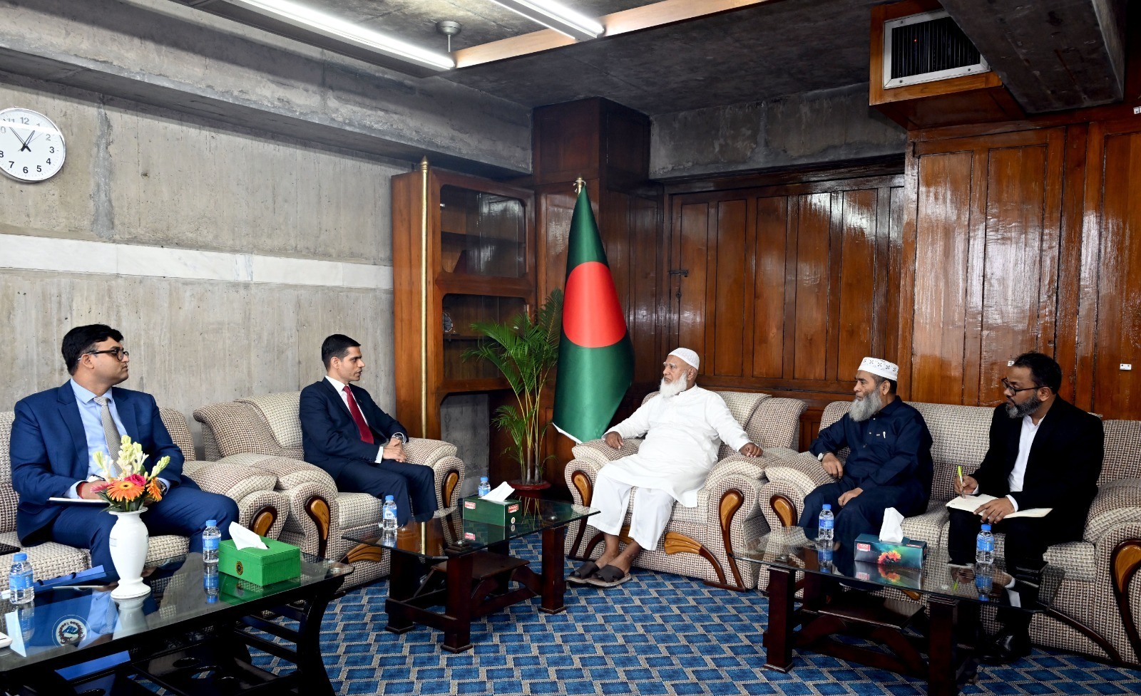 Nepal's ambassador pays courtesy call on Leader of the Opposition