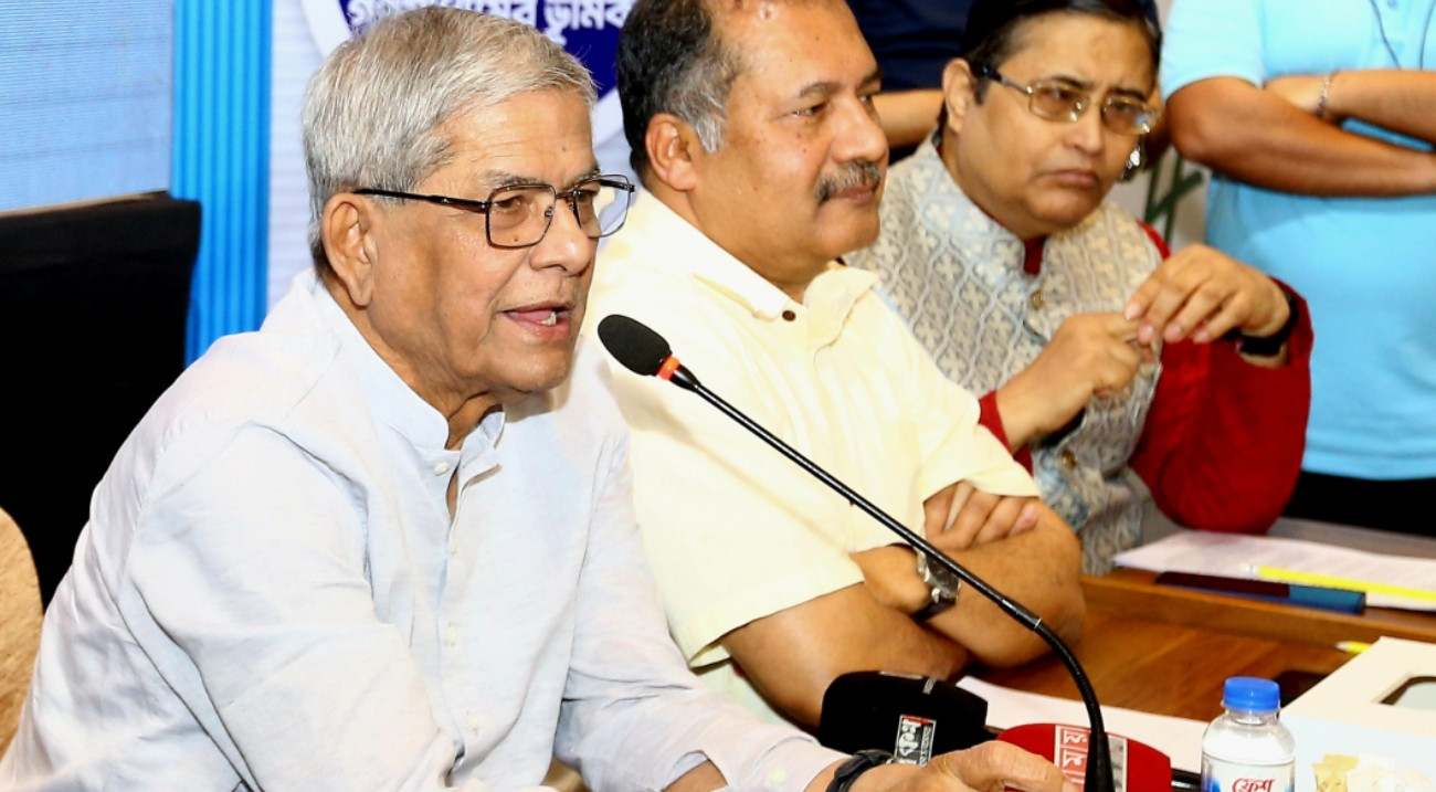 বিএনপির কপাল খারাপ, সব সময় ধ্বংসস্তূপের ওপর ক্ষমতায় যায়: মির্জা ফখরুল