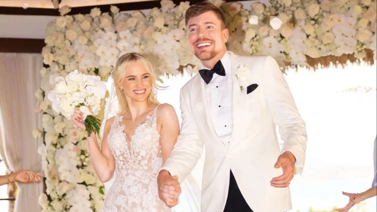 YouTube star 'MrBeast' gets married, bride is content creator Thea Booysen
